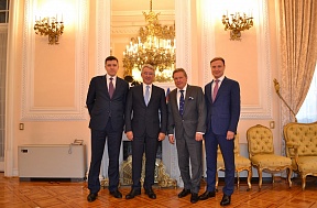 El Embajador de Rusia se reune con la delegación de Lukoil El Embajador de Rusia se reune con la delegación de Lukoil