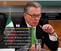 Entrevista del Embajador Koronelli a "El Economista" Entrevista del Embajador Koronelli a "El Economista"