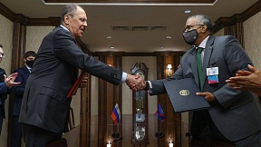 Meeting between Foreign Ministers of Russia and Belize