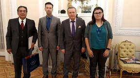 Reunión del Embajador de Rusia con la Presidenta del Grupo de Amistad México-Rusia