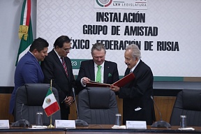 Instalación del Grupo de Amistad México-Rusia en la Cámara de Diputados Instalación del Grupo de Amistad México-Rusia en la Cámara de Diputados