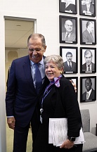 Serguéi Lavrov y Alicia Bárcena celebraron una reunión en Nueva York Serguéi Lavrov y Alicia Bárcena celebraron una reunión en Nueva York