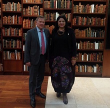 El Embajador de Rusia se reunió con la Secretaria de Cultura de México Alejandra Frausto