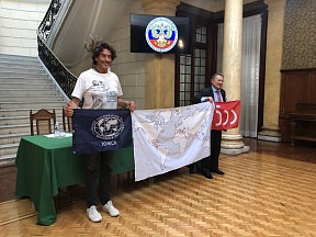 Rueda de prensa del miembro de la Sociedad Geográfica Rusa Álvaro de Marichalar Rueda de prensa del miembro de la Sociedad Geográfica Rusa Álvaro de Marichalar