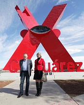 Embajador visita Ciudad Juárez Embajador visita Ciudad Juárez